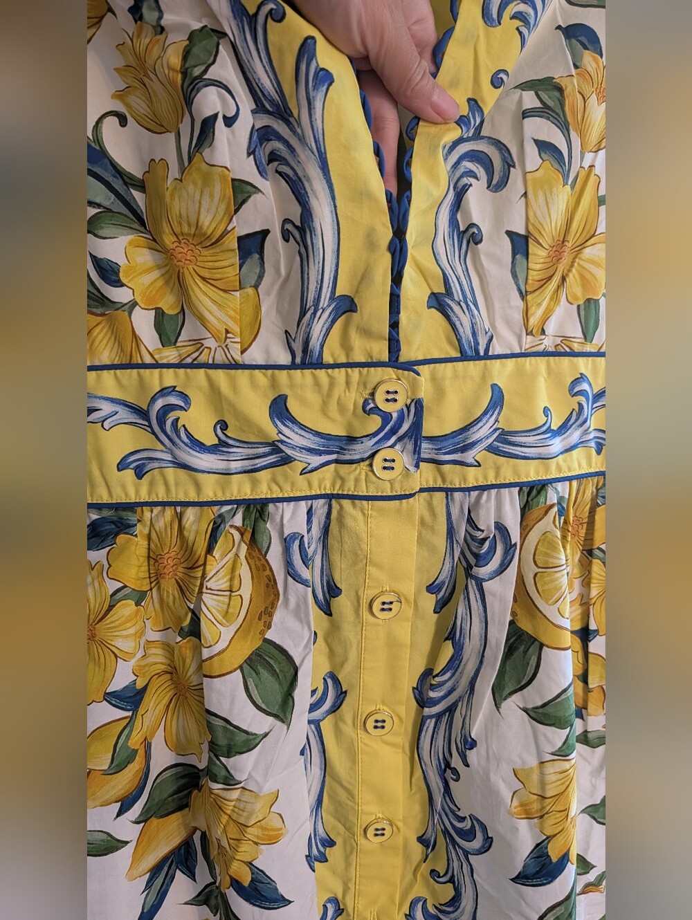 Farm Rio Sicily Scarf Maxi Dress - Picture 12 of 16